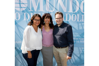 Inés Salas, Ana Redondo y Miguel Ángel García