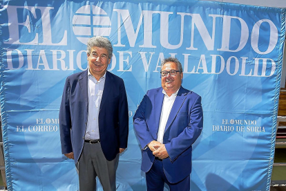 Juan Carlos Díaz (Edigrup) y Rafael Tortuero (Ibermutuamur).