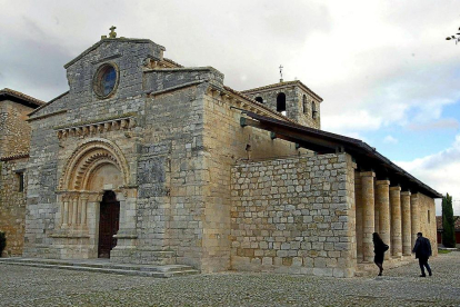 Iglesia de Santa María de Wamba en Valladolid.
