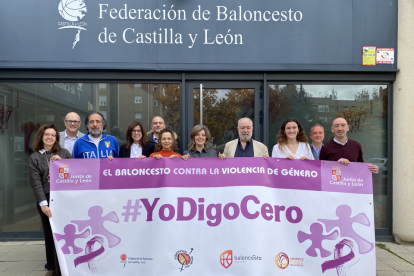 La Federación de Baloncesto inicia la campaña #YoDigoCero. / FBCYL