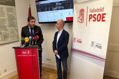 El alcalde de Valladolid, Óscar Puente, anuncia que Fernández Antolín irá en la lista del PSOE. Twitter: Óscar Puente