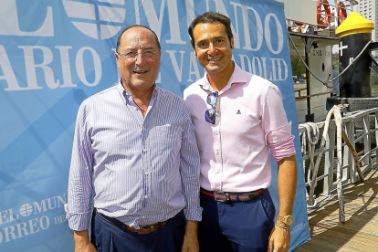 Carlos Moro (Bodega Matarromera) y Roberto Sanz (Bodega Emina)
