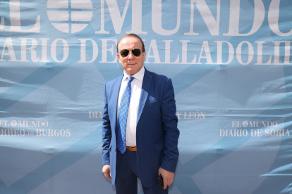 Luis Méndez en la caseta de Ferias de EL MUNDO./ PHOTOGENIC