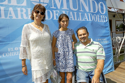 Marta Recio, Alba de Castro y José Antonio de Castro (BSR Valladolid).