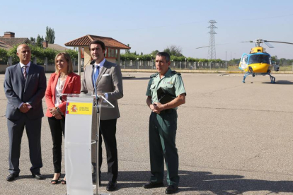 El delegado del Gobierno en Castilla y León, Juan Carlos Suárez-Quiñones.-ICAL