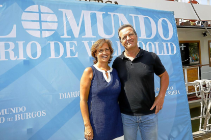 Rebeca Denes (Junta)y Andrés Revilla (Aran Europe).