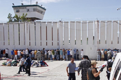 Imágenes de archivo de la cárcel de Ciudad Juárez, México-Imágenes de archivo de la cárcel de Ciudad Juárez, México
