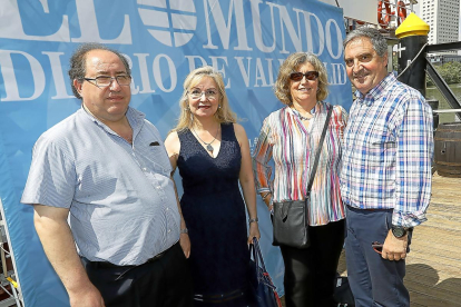 Manuel González, Rosa Conde, Ana Blanco y Javier Albaez (Hospital Río Hortega).