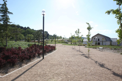Parque de Villa del Prado en 2010. -ARCHIVO MUNICIPAL DE VALLADOLID