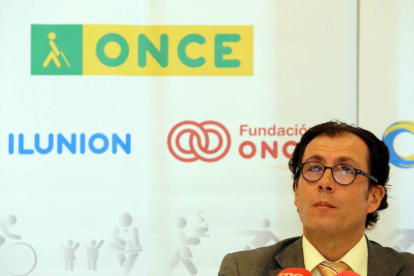 El delegado territorial de la ONCE en Castilla y León, Ismael Pérez Blanco-ICAL