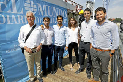 Alberto Mondas, Javier Puntés, David Muñoz, Judith Martín, Jorge García y Juan Busto (MBL Abogados).