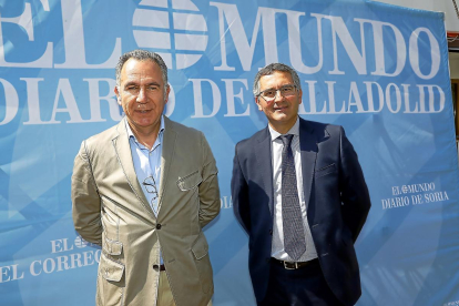Jesús de Prado y Manuel Perucho (Fundación CEU).