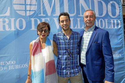 Patricia Arza, Alejandro Alonso (El Mundo) y José Ignacio Alonso.
