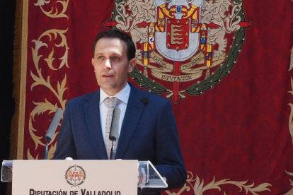 El presidente de la Diputación de Valladolid, Conrado Íscar