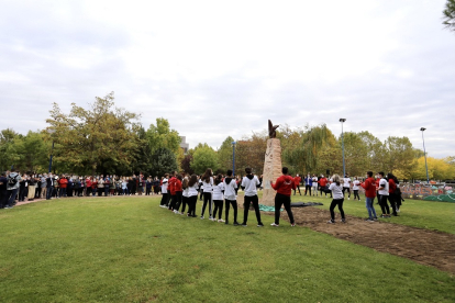 Los Salesianos inauguran un parque en Valladolid que homenajeará a Don Bosco. - ICAL