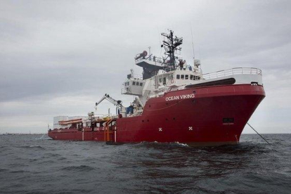 El barco humanitario ’Ocean Viking’.-ANTHONY JEAN (SOS MEDITERRANEE)