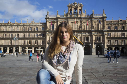 Rebeca Amador, la participante más jóven del congreso del PSOE que se celebra este fin de semana en Valladolid-Ical