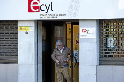 Ofinica del Ecyl en Valladolid.-  E.M.