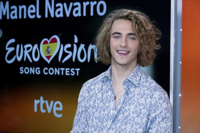 Manel Navarro, representante de TVE en el Festival de Eurovisión.-TVE