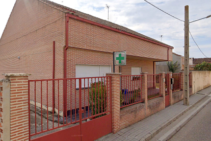 Farmacia de La Pedraja de Portillo que sufrió el asalto. GGL SW