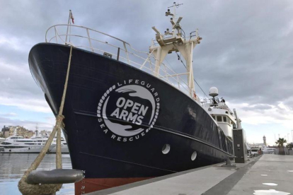 'Golfo Azzurro' es la nueva embarcación de la oenegé Proactiva Open Arms.-PROACTIVA OPEN ARMS