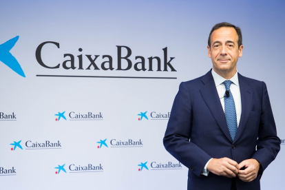 El consejero delegado de CaixaBank, Gonzalo Gortázar. - EM