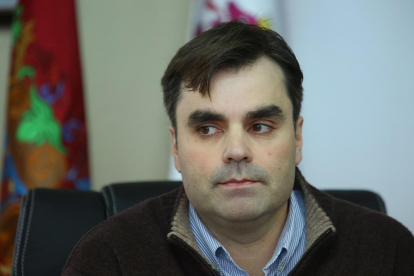 Sergio Álvarez, alcalde de Cacabelos.-ICAL