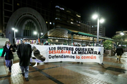 Manifestación de apoyo a La Molinera en una imagen de archivo. -ICAL