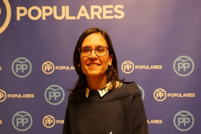 Noelia García, alcaldesa de Villabrágima. E.M.