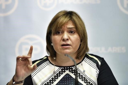 La presidenta del PP valenciano, Isabel Bonig.-MIGUEL LORENZO