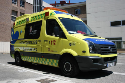 Ambulancia del Sacyl. / E.M.