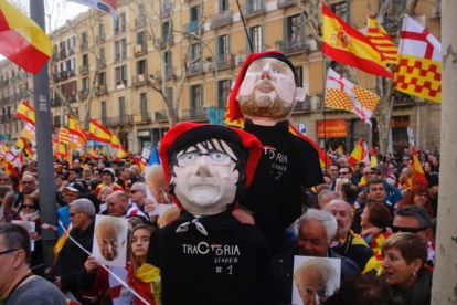 Manifestación de Tabarnia en Barcelona.-JOAN PUIG