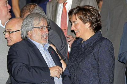 José María González (IU) y Josefa García Cirac.