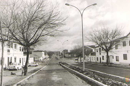 Avenida de los Cerros en los años 70. ARCHIVO MUNICIPAL