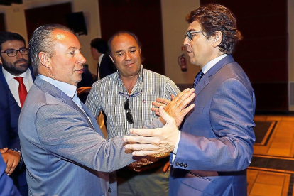 Donaciano Dujo, Juan Ramón Alonso y Fernández Mañueco.