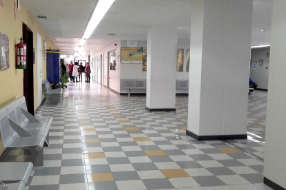 Interior del Hospital Comarcal de Medina del Campo, que atiende a seis zonas básicas de salud del sur de la provincia de Valladolid.-SGC
