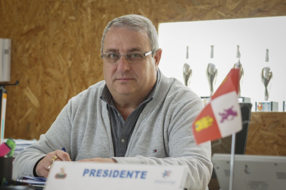Photogenic/Miguel Ángel Santos. Valladolid. 12/3/2020. 
Gerardo Alaguero, Presidente de la Federación Regional de Atletismo