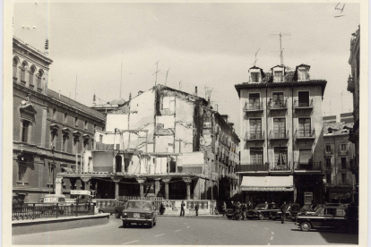 Plaza del Corrillo en 1975. -ARCHIVO MUNICIPAL VALLADOLID