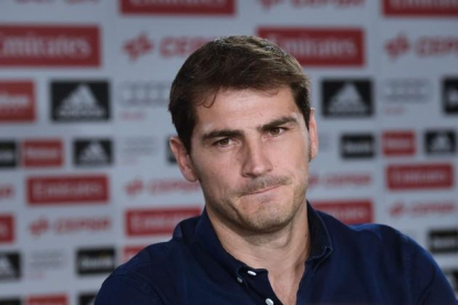 El exportero del Real Madrid Iker Casillas, el pasado 12 de julio del 2015.-AFP / PIERRE-PHILIPPE MARCOU