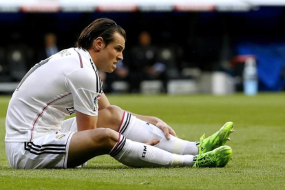 Bale, en un partido de Liga de la temporada pasada.-JUAN MANUEL PRATS