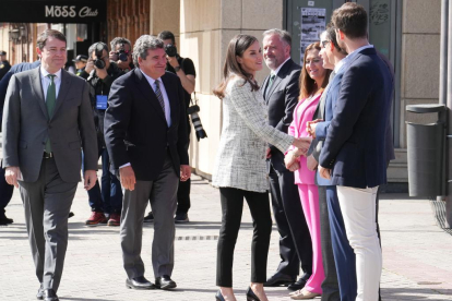 La reina Letizia preside la segunda jornada del Tour del Talento en Valladolid. J.M. LOSTAU