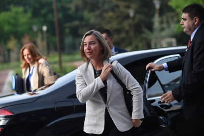 Federica Mogherini, jefa de la diplomacia europea.  /-EFE / BORISLAV TROSHEV