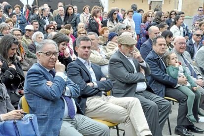 Juan Alonso, Pablo del Villar, Mario Cañamares, Pablo Trillo y Alfonso Hernández en la Fiesta del Verdejo-Santiago G. del Campo