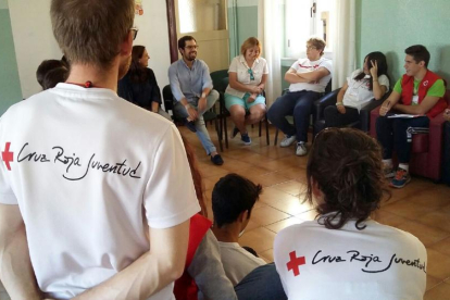 Escuela de formación de Cruz Roja Juventud en Castilla y León en la localidad salmantina de Peñaranda de Bracamonte.-ICAL