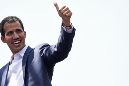 Juan Guaidó.-AFP / JUAN BARRETO