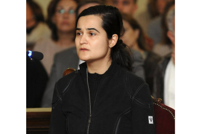 Triana Martínez durante la sesión del juicio.-EFE/ J. CASARES (POOL)