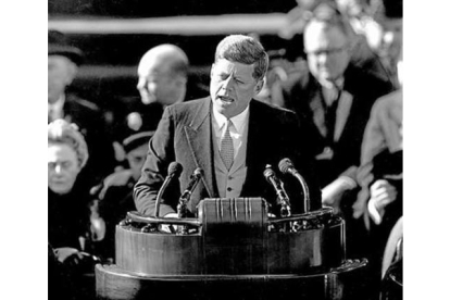 John Fitzgerald Kennedy, en un discurso en 1961.-AP