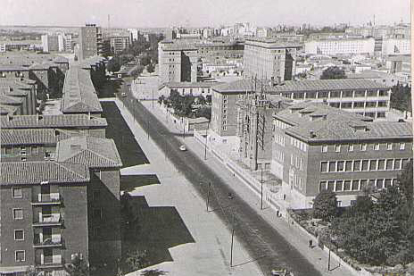 Sanatorio del Doctor Quemada en el barrio La Farola en la década de 1960.- ARCHIVO MUNICIPAL VALLADOLID