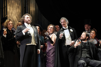 La ópera 'La Traviata' lucirá en el Calderón de Valladolid. ICAL