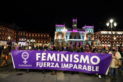 Manifestación del 8M en Valladolid.- ICAL